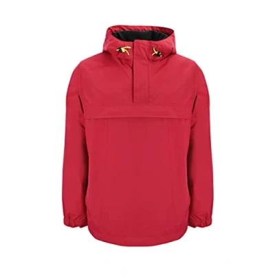 Abbildung von crazy4sailing Regenjacke Texel wasserdichte Schlupfjacke mit großer Brusttasche