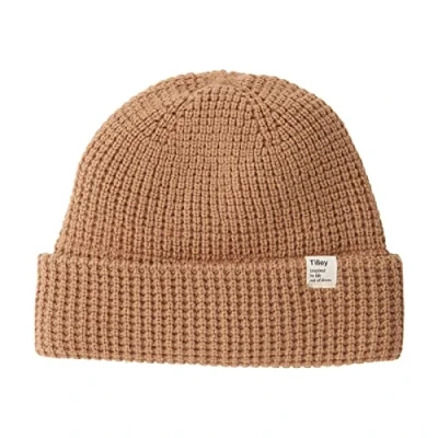 Abbildung von Tilley Unisex Trail Beanie Hat, Dark Camel, Einheitsgröße