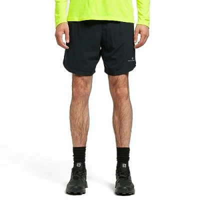 Abbildung von Ronhill Herren Shorts, 17,8 cm, Schwarz/Anthrazit meliert, Größe S