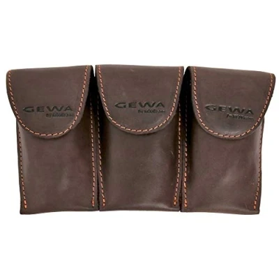 Abbildung von Gewa Mundstücktasche Crazy Horse Waldhorn braun für 3 Mundstücke