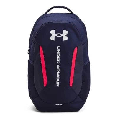 Abbildung von Under Armour Unisex Erwachsene Hustle 6.0 Rucksack, (412) Midnight Navy/Midnight Navy/White, One Size, Rucksack