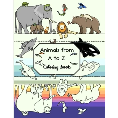 Abbildung von Animals from a to Z: Coloring Book (Animales de la Z)