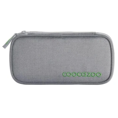 Abbildung von coocazoo Mäppchen „Mixed Silver Dust , grau, Federmäppchen, großes Hauptfach, Schlaufen für Zirkel, Geodreieck und Lineal, Stundenplanfach, Stiftehalter, Reißverschlussfach, ab der 3. Klasse