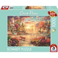 Abbildung von Chuck Pinson: Morgenstille am See, Puzzle