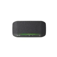 Abbildung von Poly SYNC 10 Konferenzlautsprecher, USB A und C Anschluss, 2 Mikrofone, Akku, Staub wasserabweisend