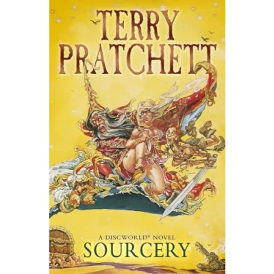 Abbildung von Sourcery. A Discworld Novel.