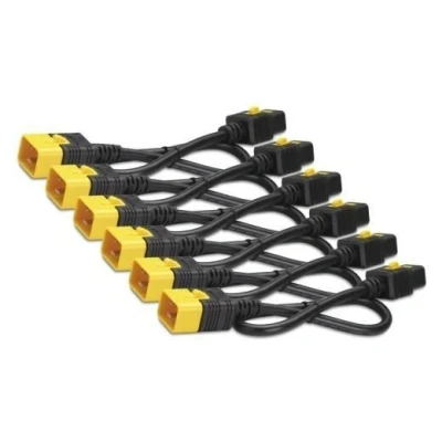 Abbildung von APC AP8714S Stromkabel Set (6 Stück), mit Verriegelung, C19 auf C20, 1,2 m