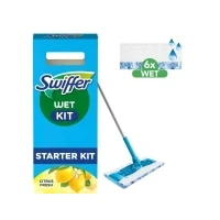 Abbildung von Swiffer Sweeper Starter Kit With 1 Mop 6 Wet Floor Refills