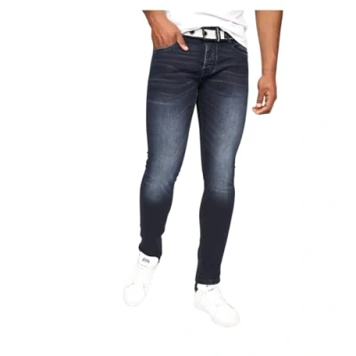 Abbildung von Crosshatch Herren Barbeck Slim Jeans, Light wash, 32W / 32L