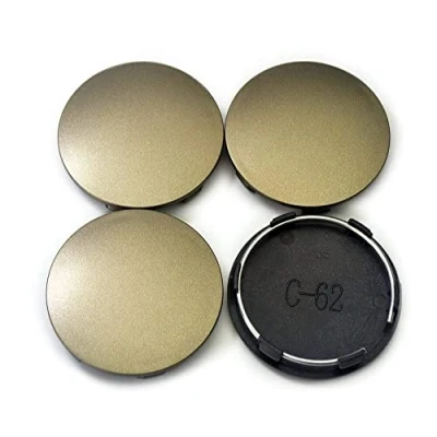 Abbildung von RhinoTuning 4 Stück Radnabenkappen für Nabendeckel OD 62 mm ID 58 mm, Bronze Radnabenabdeckung Geeignet 15&quot; &amp; 16&quot; TE37 A5 Rad, C Felgendeckel