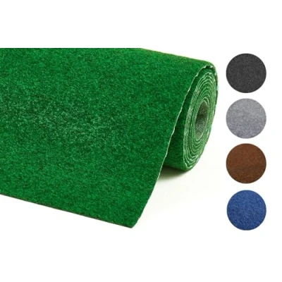 Abbildung von misento Kunstrasen Outdoor mit Noppen wetterfest und pflegeleicht geeignet als Balkon Teppich oder Rasenteppich einfach zu verlegen 400 x 1000 cm Grün