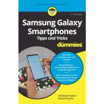 Abbildung von Samsung Galaxy Smartphones Tipps und Tricks für Dummies