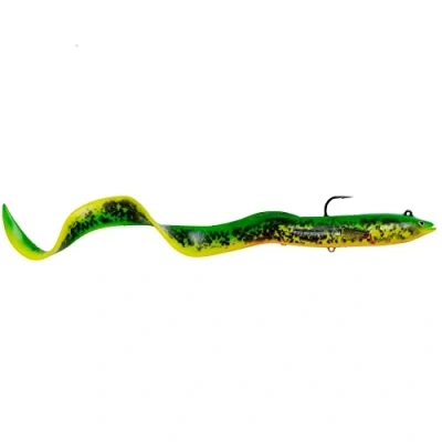 Abbildung von Savage Gear 4D Real Eel Shad Firetiger Php 20cm (38g) Gummifisch