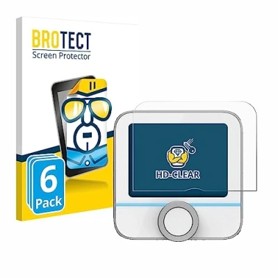 Abbildung von BROTECT (6 Stück Schutzfolie für Bosch Smart Home 230 V (Raumthermostat II) Displayschutz Folie Ultra Klar