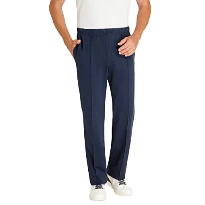 Abbildung von hajo Herren Freizeithose Kurhose mit abgesteppter Bügelfalte, Marine, Gr. 62/5XL