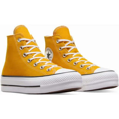 Abbildung von Converse Chuck Taylor ALL STAR LIFT Sneaker high, Damen, Größe: 37, Yellow/white/black Textil