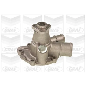 Abbildung von GRAF PA494 Wasserpumpe mit Dichtung mechanisch Grauguss für Keilrippenriementrieb ALFA ROMEO: 155, 164