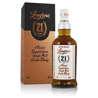 Abbildung von Longrow 21 Jahre Peated Campbeltown Single Malt Scotch Whisky (0,7l)