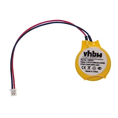 Abbildung von vhbw Universal BIOS Batterie für Diverse Computer Modellen (200mAh, 3V, Li Mn)