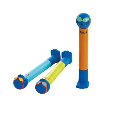 Abbildung von Zoggs Unisex Jugend Zoggy Dive Sticks Tauchspielzeug, Multi, One Size