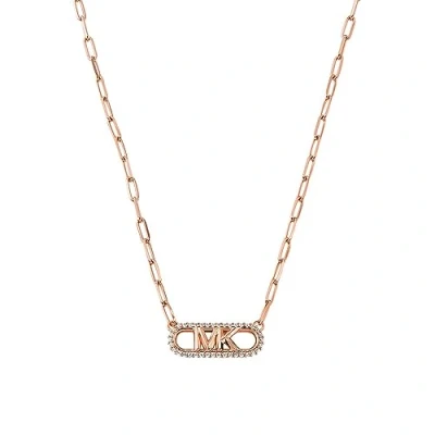 Abbildung von Michael KORS Necklace Halskette Rose goldcoloured, Damen, Größe: One Size, gold coloured