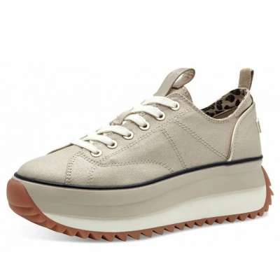 Abbildung von Tamaris Sneaker low, Damen, Größe: 37, Light gold Schuhe