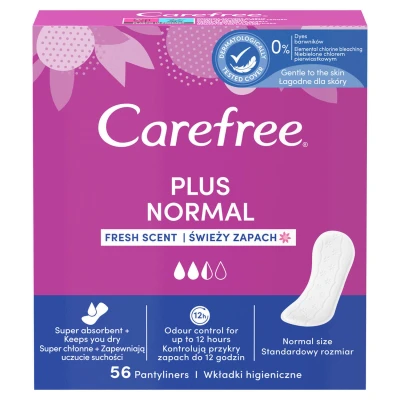 Abbildung von Carefree plus Normal fresh scent Slipein 56 St