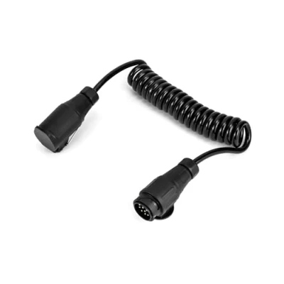 Abbildung von QWORK® 3 Meter Anhänger Adapterkabel 13 auf polig für 12 V Systeme Wohnwagen KFZ Caravan RV Traktor Bootstrailer