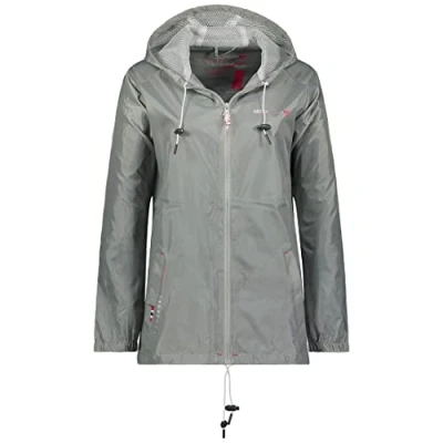 Abbildung von Geo Norway BOAT Windbreaker, Damen, Größe: Small, Grau