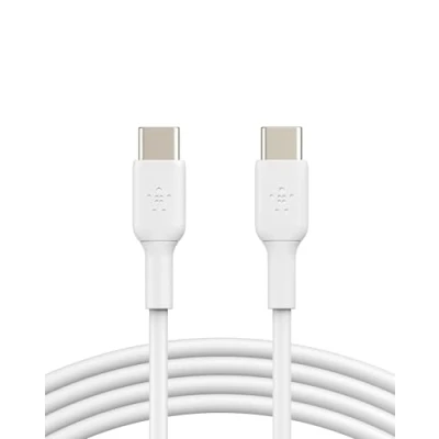 Abbildung von USB C auf Kabel von Belkin Weiß Kunststoff