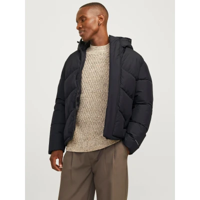 Abbildung von Jack &amp; Jones Jjworld Puffer Jacket Winterjacke, Herren, Größe: XS, Black