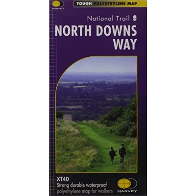 Abbildung von North Downs Way XT40: Route Map (Trail XT40)