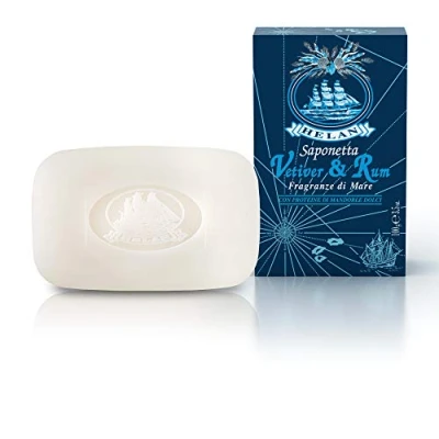 Abbildung von Helan Vetiver &amp; Rum Saponetta Profumata Vegetale 100g