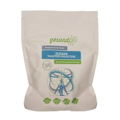 Abbildung von gesundo Tagatose Galactose Pulver 100% natürliche Zuckeralternative 1kg Beutel