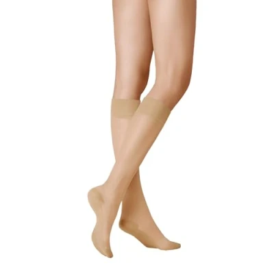 Abbildung von KUNERT Damen Kniestrümpfe Cotton Sole 20 hautsympatisch DEN Crystal 1005 35 38