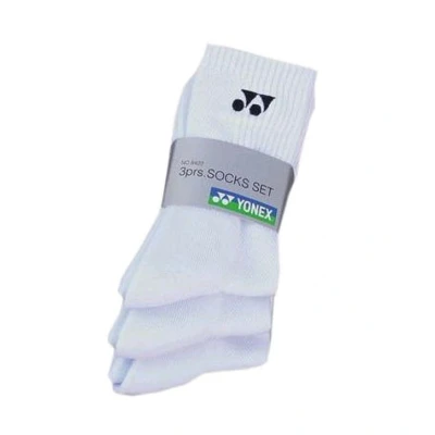 Abbildung von Yonex Socken 3 Paar Weiß Medium