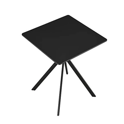 Abbildung von en.casa Esstisch, »Ankara« Küchentisch 60 x 75 cm Schwarz