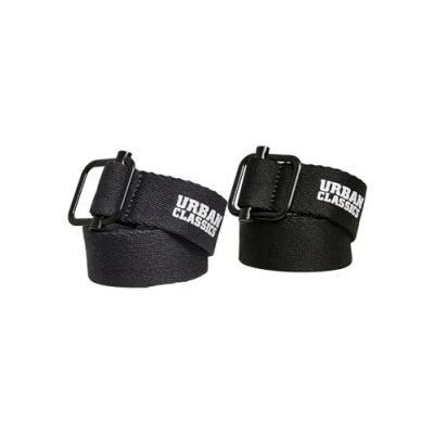 Abbildung von Urban Classics 2 PACK Gürtel, Herren, Größe: L/XL, Black/navy