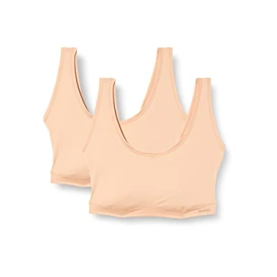 Abbildung von Skiny Damen Top 2er Pack Pure Nudity Bustier, Beige (Adobe 3276), One (Herstellergröße:ONE Size)