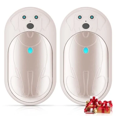 Abbildung von Lepwings Handwärmer Elektrisch, 2er Pack, 6000 mAh Taschenwärmer Wiederverwendbar mit 3 Modi, 20 Stunden Lang Anhaltende Wärme, Tragbarer USB Aufladbarer für Outdoor im Winter