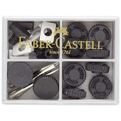 Abbildung von FABER CASTELL Malschürze Zirkel Ersatzteilkästchen