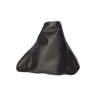 Abbildung von The Tuning Shop Ltd BMW Z4 E89 2009 2016 Schaltsack Schaltmanschette schwarz Leder mit schwarzer Naht maßgefertigt für EIN bestimmtes Modell Nicht universell