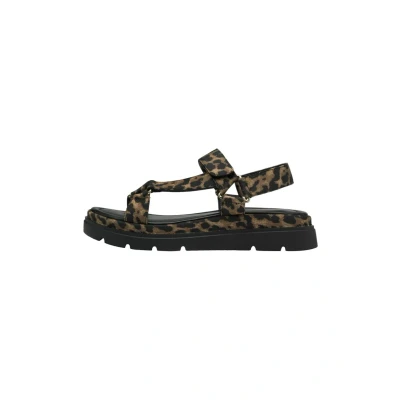 Abbildung von Tamaris Plateausandalette, Damen, Größe: 40, Leopard Schuhe