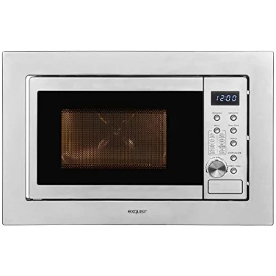 Abbildung von exquisit Einbau Mikrowelle &quot;EMW20 DG 020&quot;, Grill Mikrowelle, 1300 W
