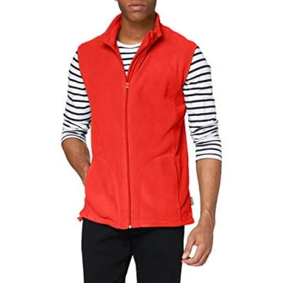Abbildung von Stedman Active Fleece Vest For Men Rot Polyester Small Herren