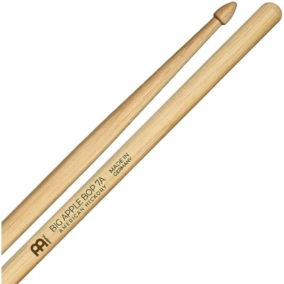 Abbildung von Meinl Stick &amp; Brush B. A. Bop 7A Drumsticks (16 Zoll) American Hickory Schlagzeug Sticks (SB111)