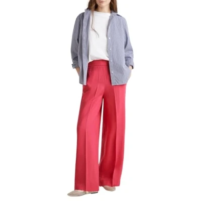 Abbildung von United Colors of Benetton Palazzo Stoffhose, Damen, Größe: Medium, Red