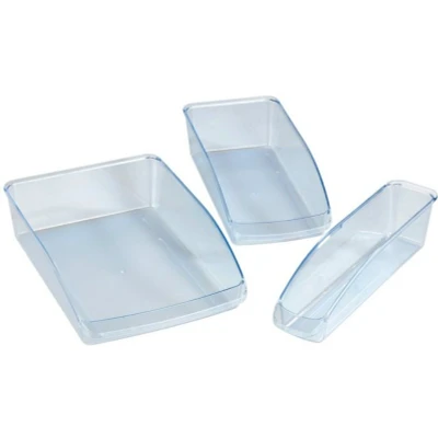 Abbildung von WENKO Aufbewahrungssystem, Kunststoff, (Set, 3 tlg), Aufbewahrungsbox, Kühlschrank Organizer aus Kunststoff
