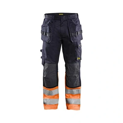 Abbildung von Blaklader 148915138953D92 Multinorm Inhärent Arbeitshose, Marineblau/Orange, Größe D92