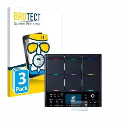 Abbildung von BROTECT Entspiegelungs Schutzglas für Roland SPD SX PRO (3 Stück) Schutz Folie Glas Matt [Extrem Kratzfest 9H, Anti Reflex, Fingerprint]
